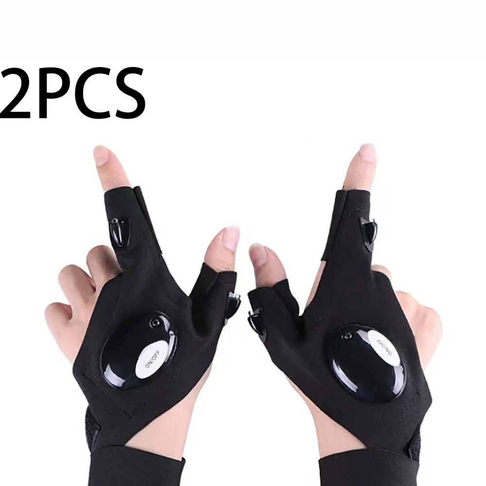 Men's LED Gloves – Light-Up Fi - Fishing Gloves 评论和价格