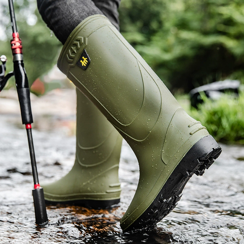 Men's Rain Boots Work Boots Sl - Fishing Waders 评论和价格